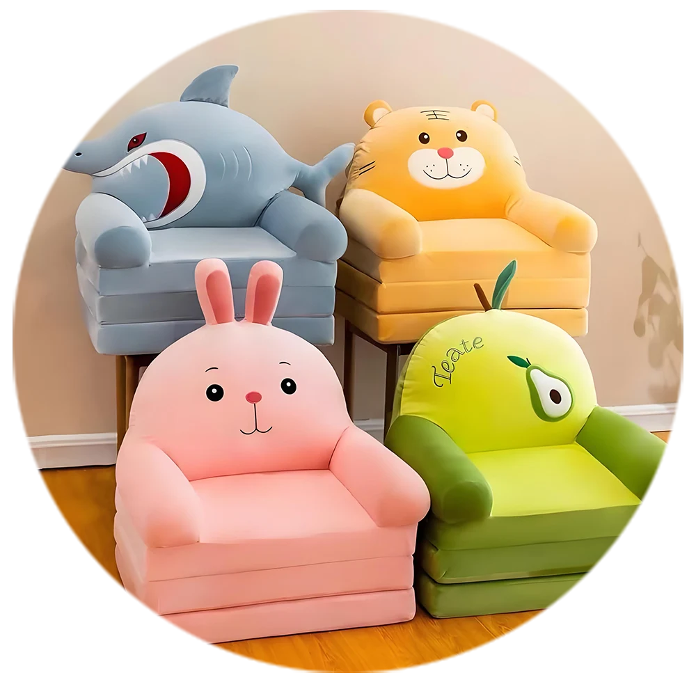 Baby Plüschsofa Sitz