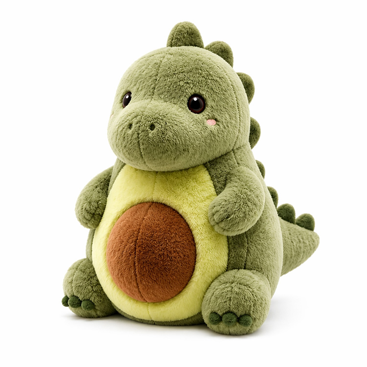 Avocado-Dinosaurier-Plüschtier