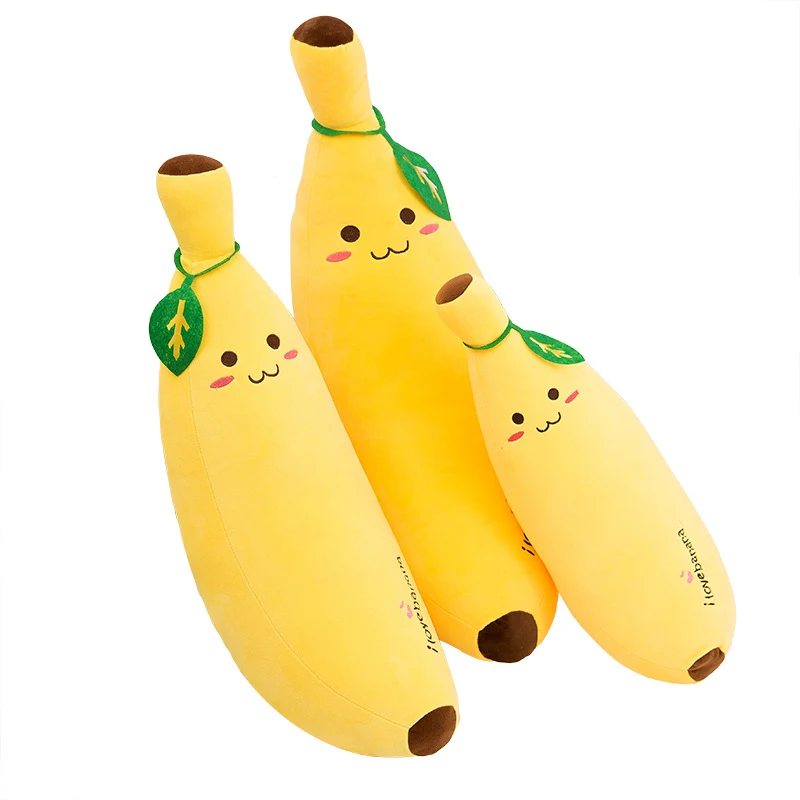 Bananenplüschspielzeug
