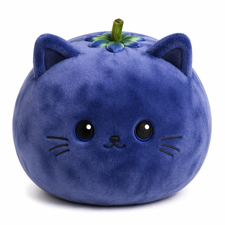 Blaubeerkatze Stofftier