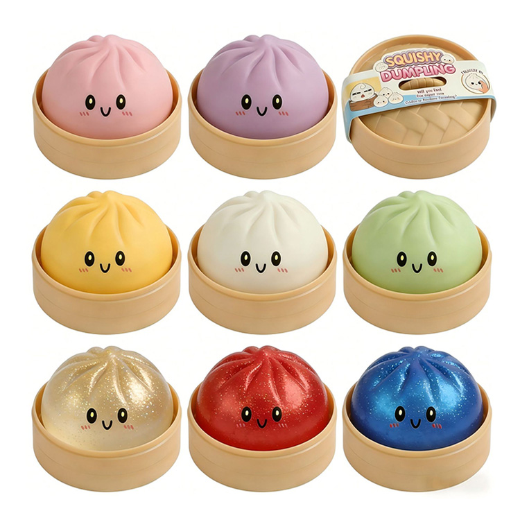 Squishy-Spielzeug „Mystery Dumpling“.