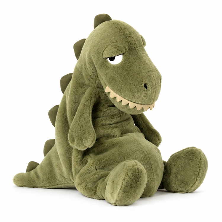 Schläfriger Dinosaurier-Plüsch