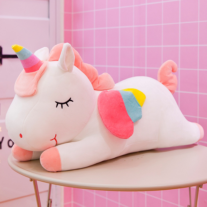 Einhornplüschkissen